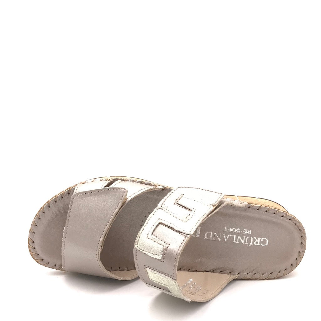 Zulian Calzature Ciabatta Palo platino 2025