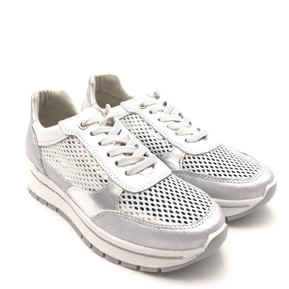 Zulian Calzature Sneakers Anisia argento Promozione