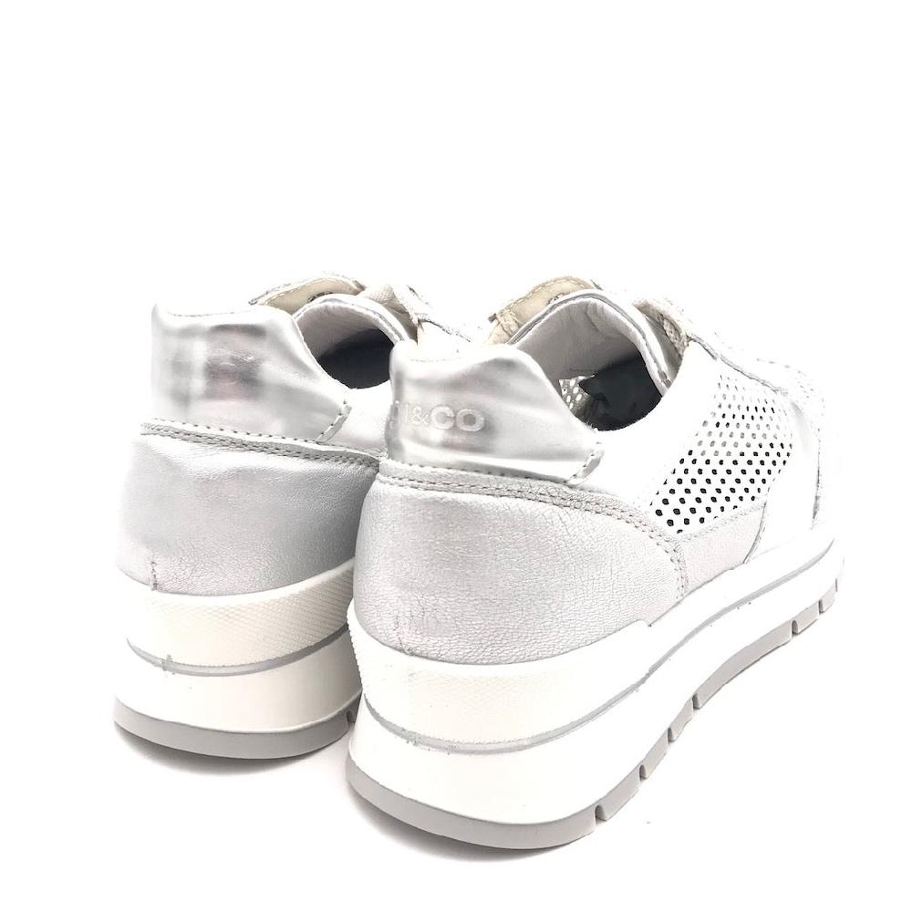 Zulian Calzature Sneakers Anisia argento Promozione