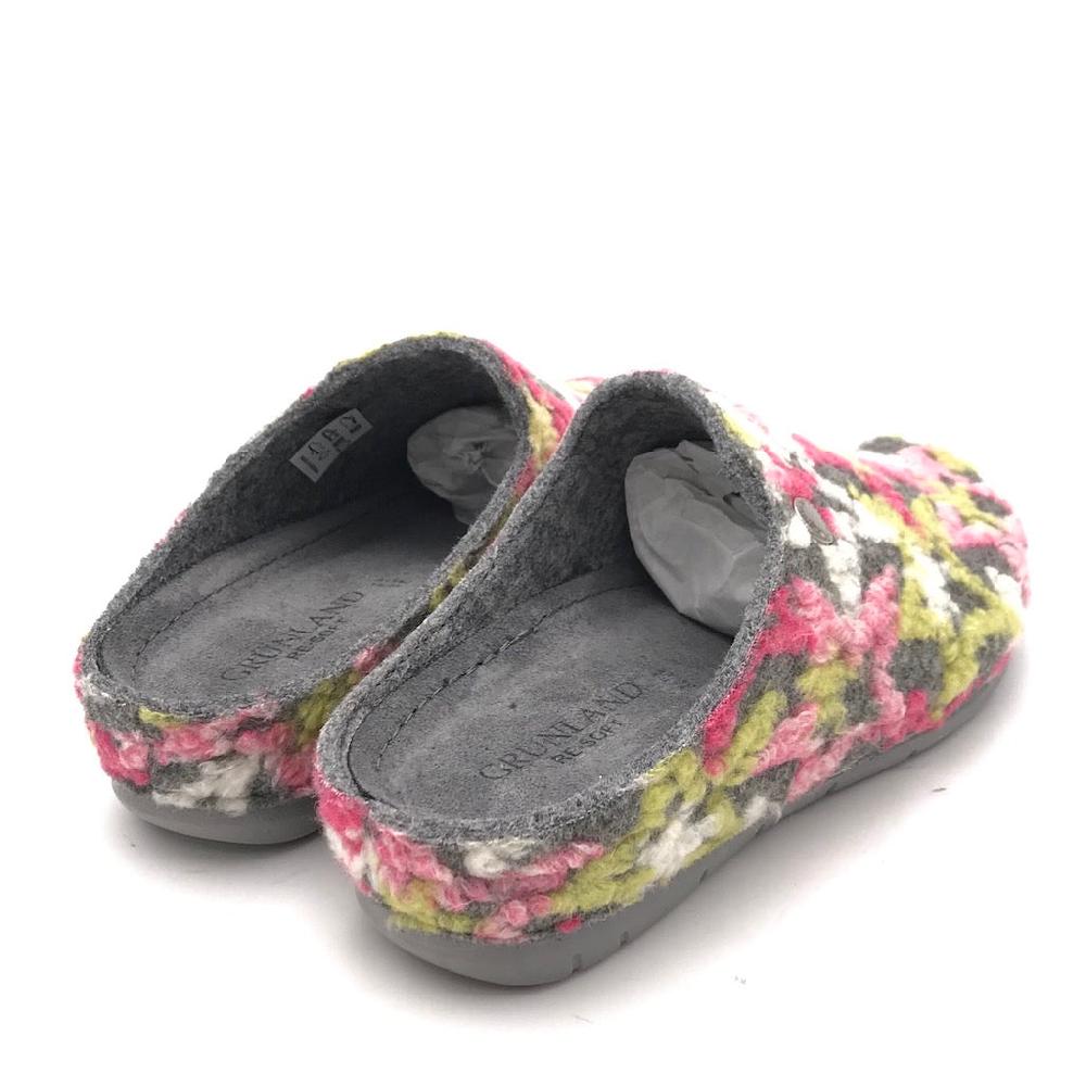 Zulian Calzature Ciabatta Prau grigio-multi Prezzo Ridotto
