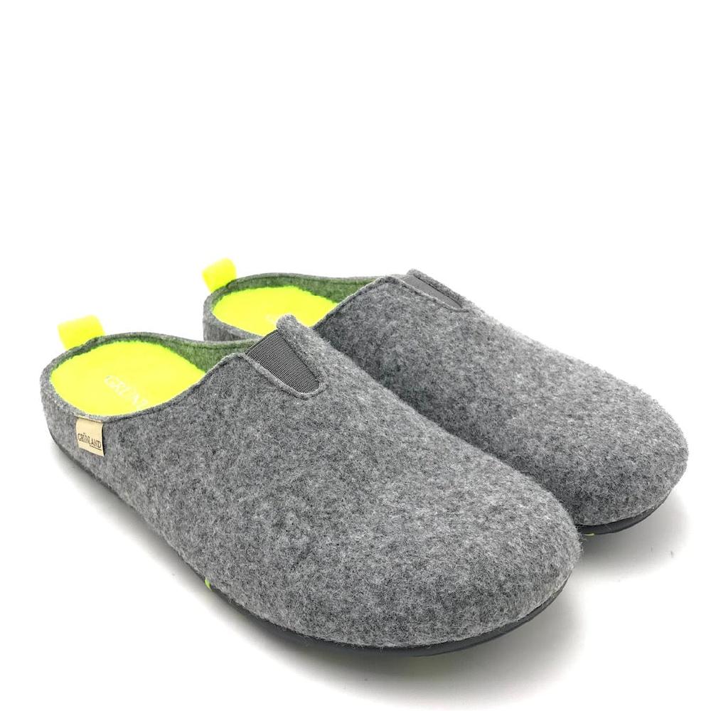 Zulian Calzature Ciabatta Ormi antracite-giallo Economico