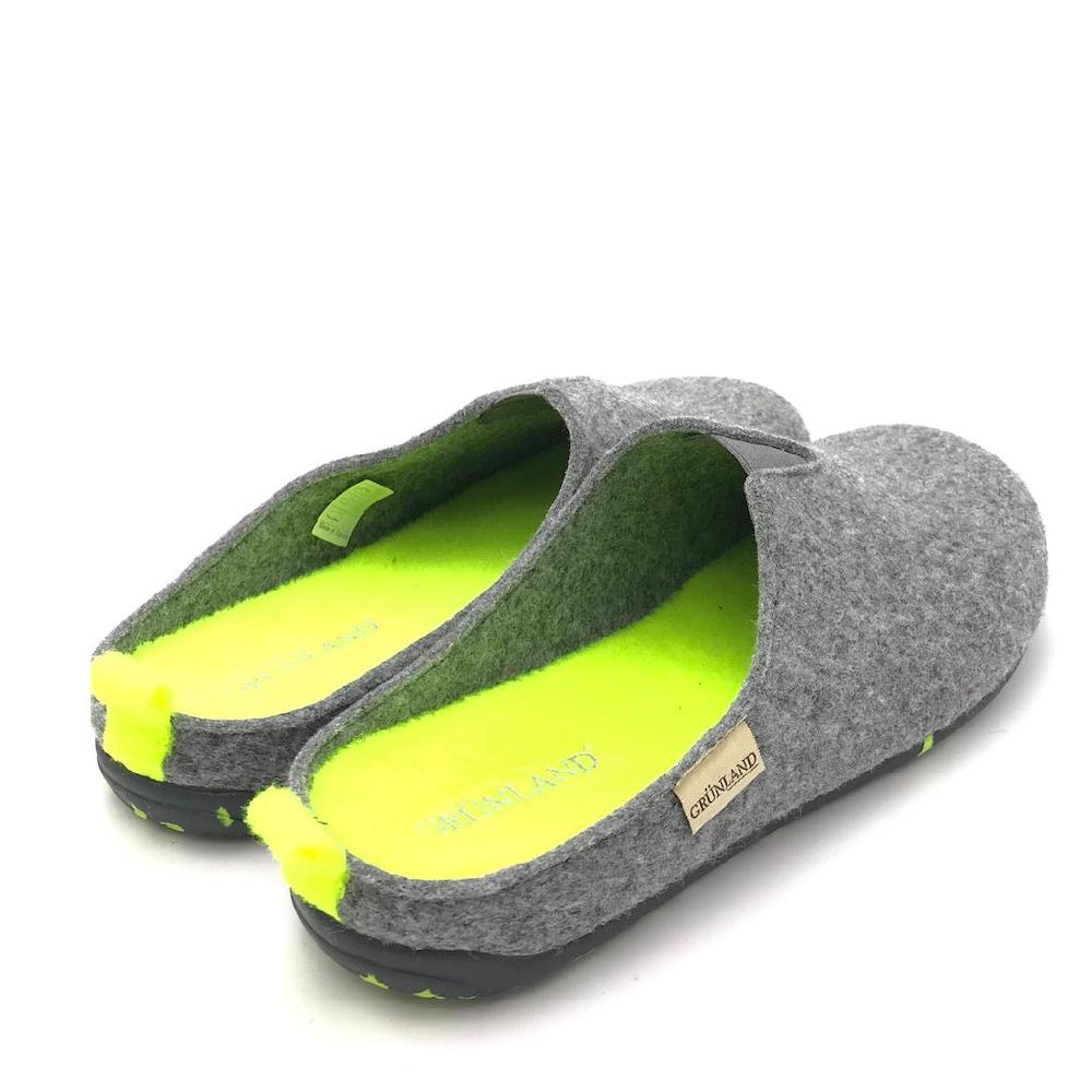 Zulian Calzature Ciabatta Ormi antracite-giallo Economico