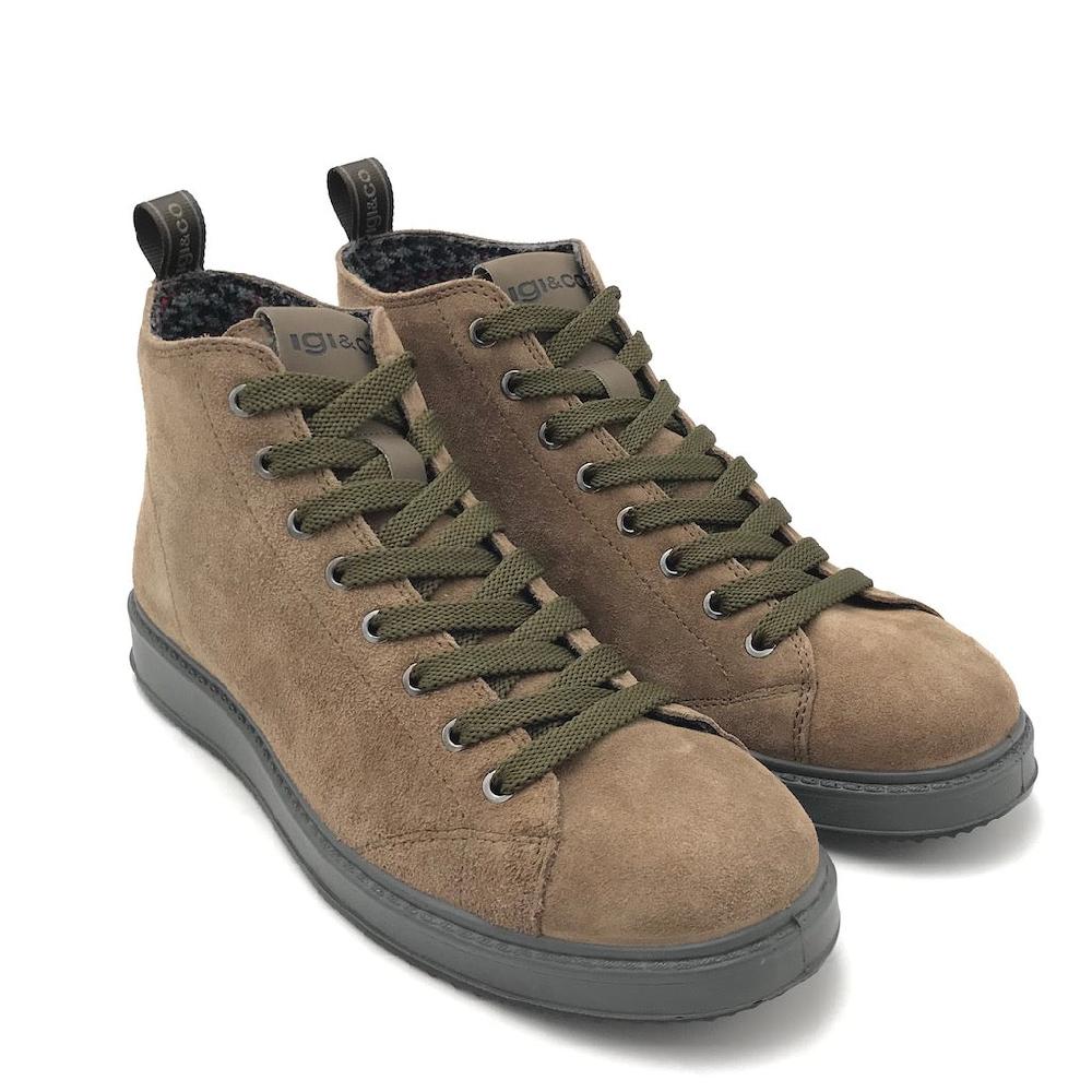 Zulian Calzature Sneakers Santiago sesamo Outlet