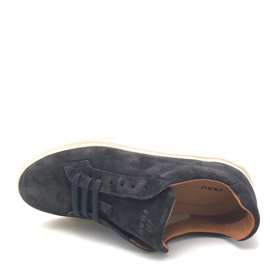 Zulian Calzature Sneakers in crosta blu Negozio