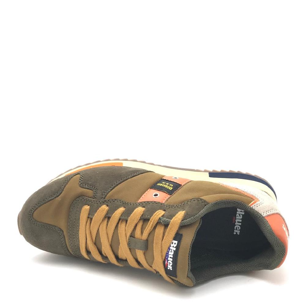 Zulian Calzature Sneakers Queens01 green-ochre 2025
