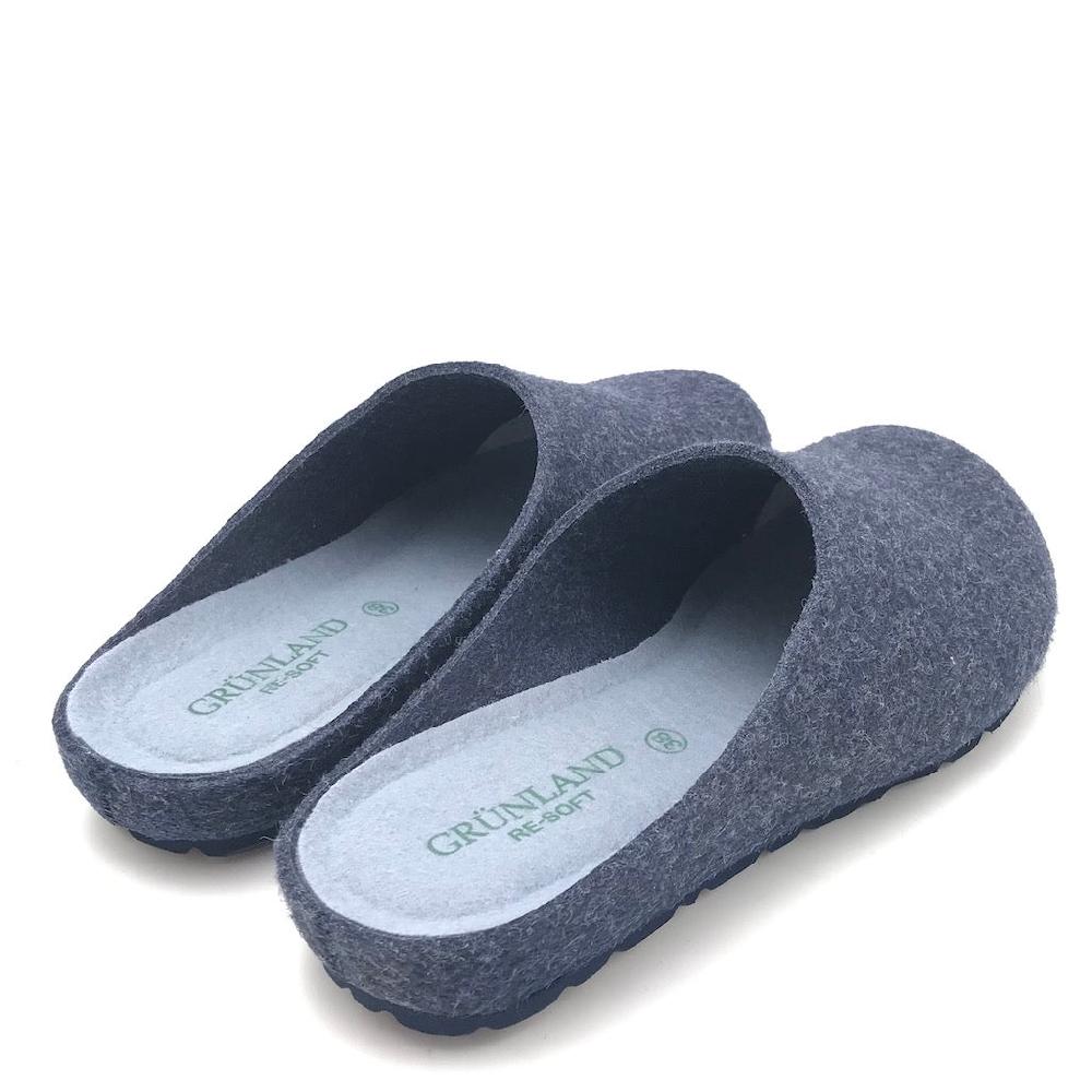 Zulian Calzature Ciabatta Pamo blu-indaco Nuovo