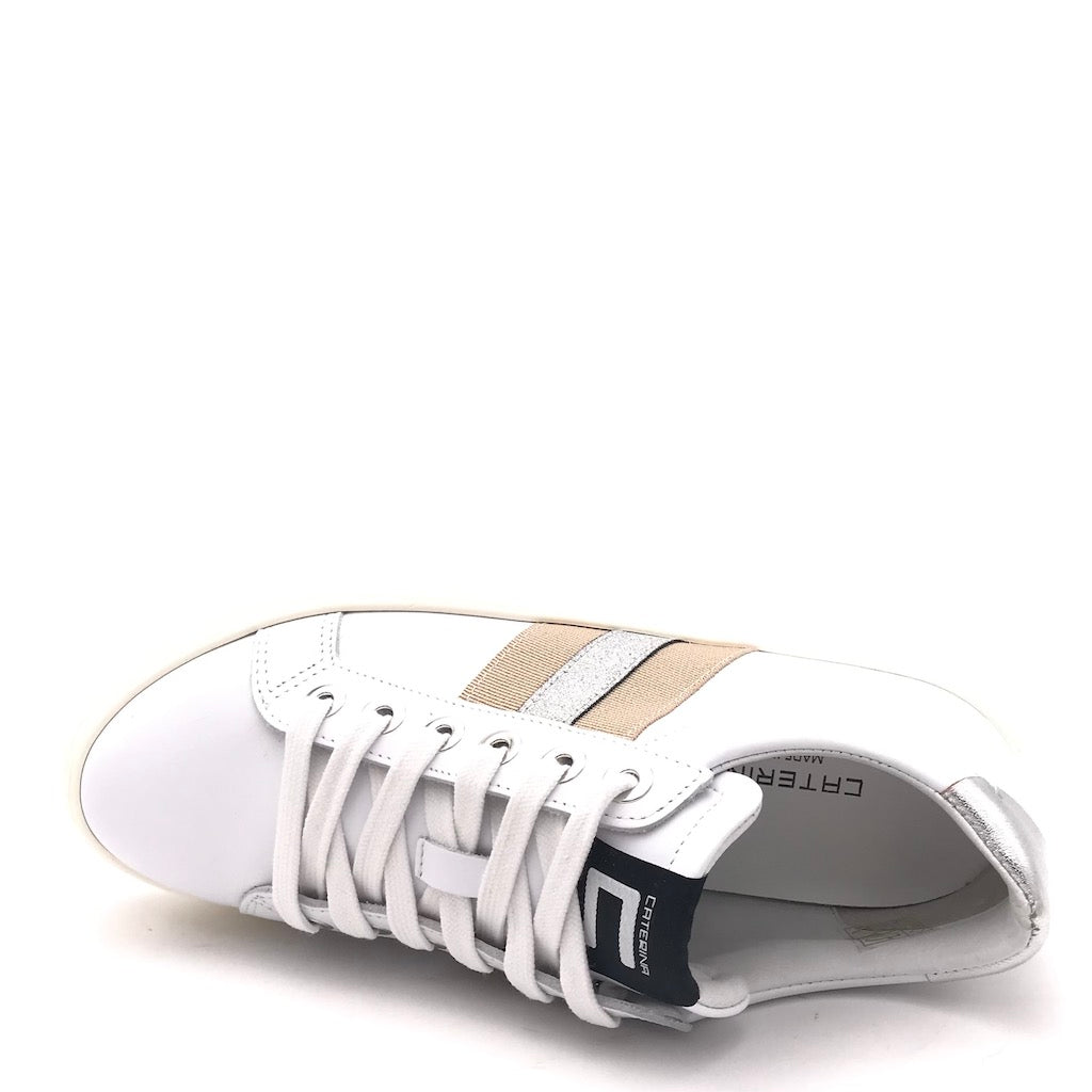 Zulian Calzature Sneakers in pelle bianca Qualità Garantita