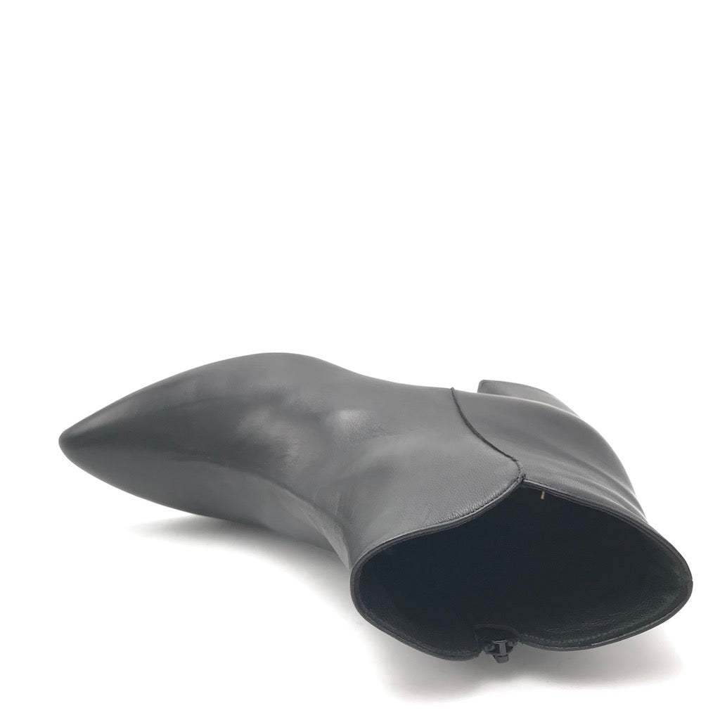 Zulian Calzature Tronchetto nappa nera Fino Al -60%