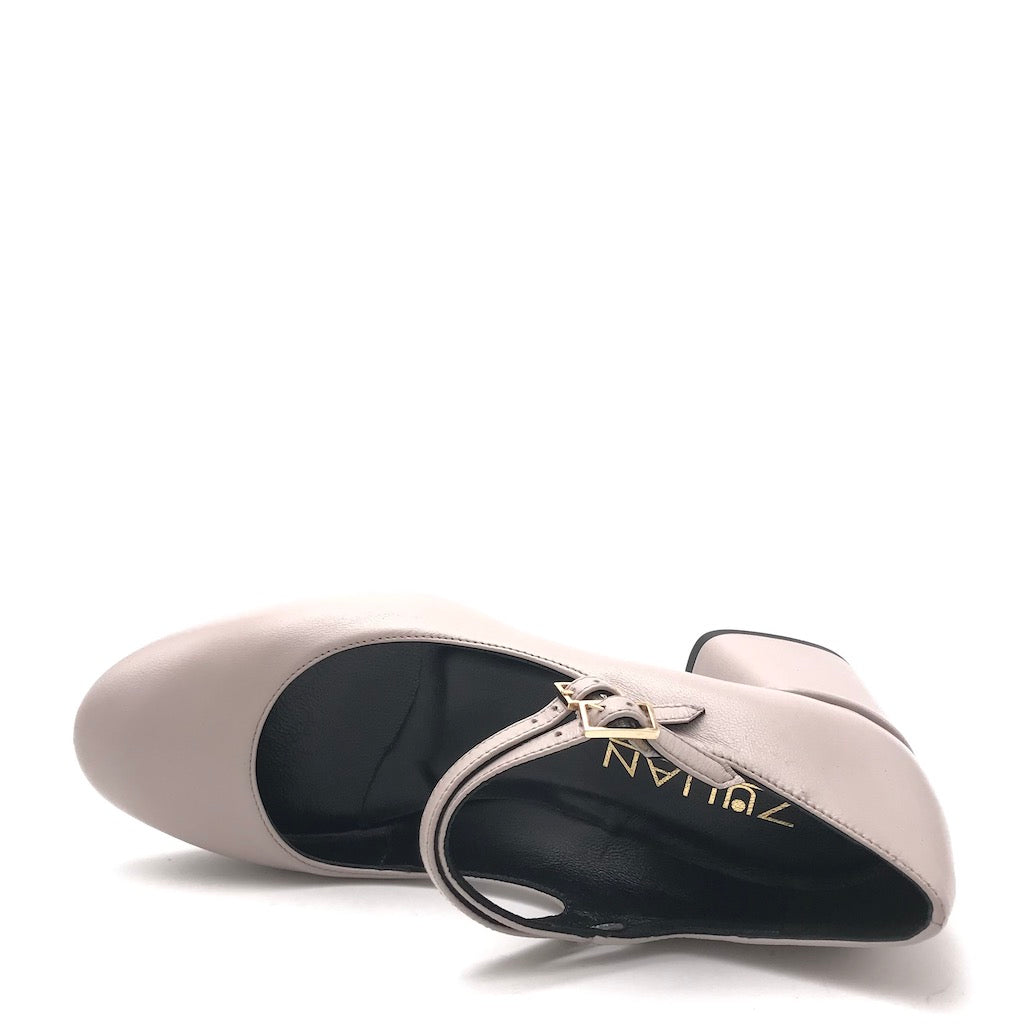 Zulian Calzature Scarpa Zar cinturino perla Prezzo Ridotto