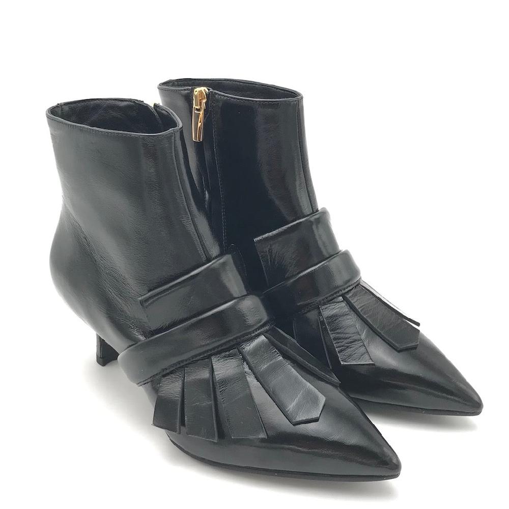 Zulian Calzature Tronchetto Lola naplak nero Sottocosto