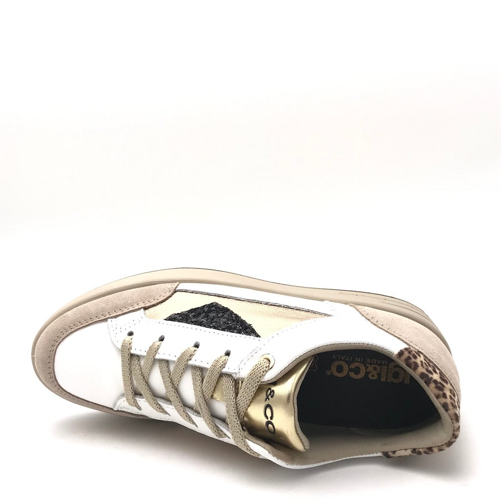 Zulian Calzature Sneakers Alina bianco-beige Convenienza