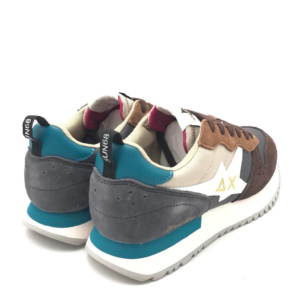 Zulian Calzature Sneakers Stargirl multicolor grigio scuro Offerta