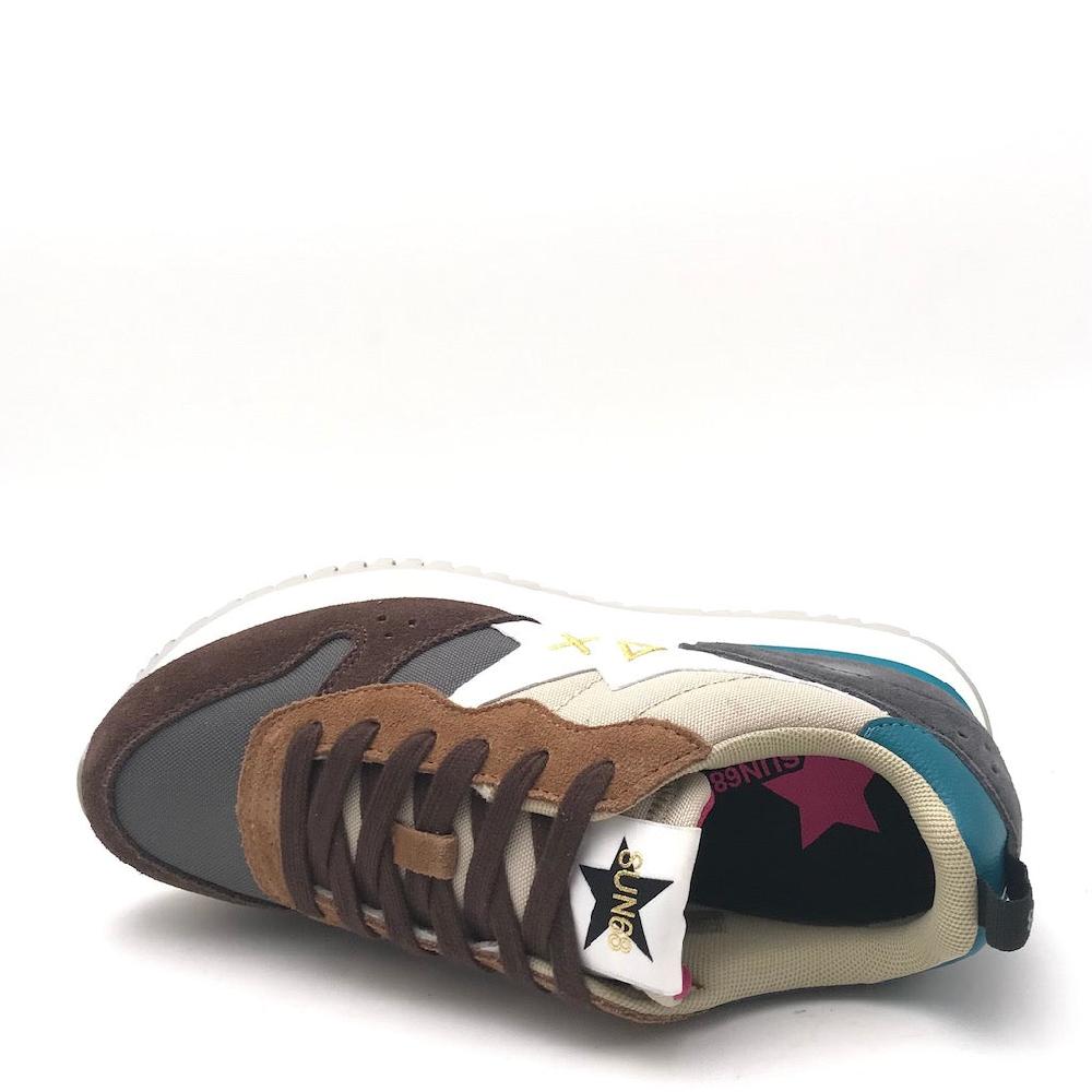Zulian Calzature Sneakers Stargirl multicolor grigio scuro Offerta