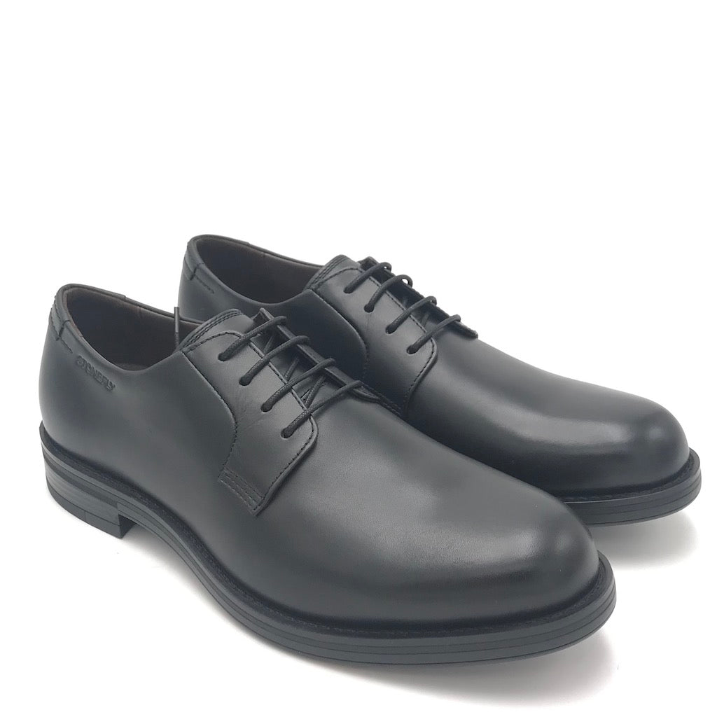 Zulian Calzature Scarpa Carnaby allacciata in nappa nera Online