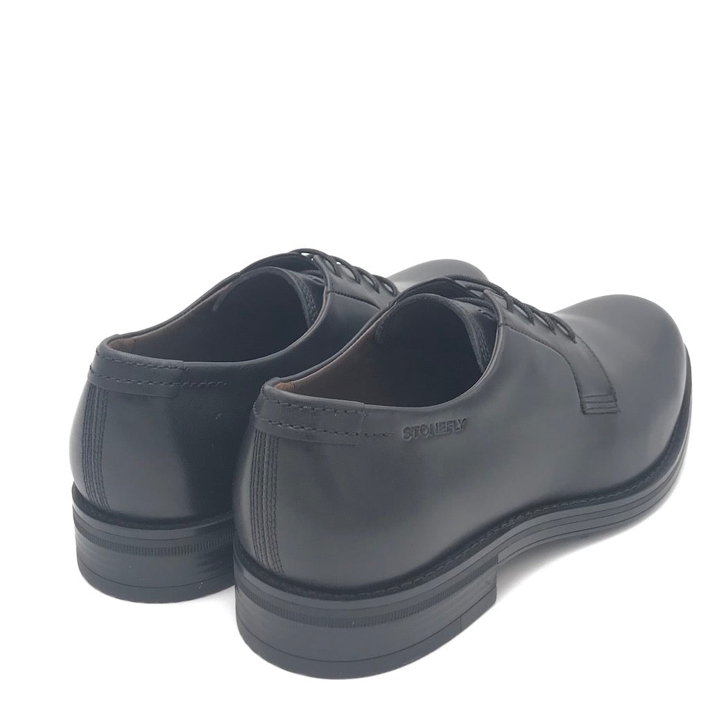 Zulian Calzature Scarpa Carnaby allacciata in nappa nera Online