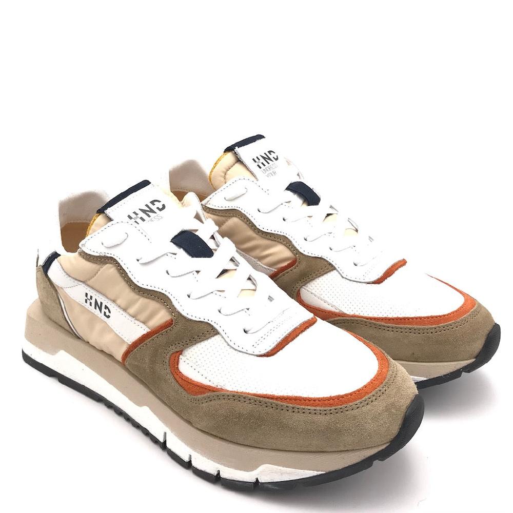 Zulian Calzature Sneakers running bianco-panna Offerte