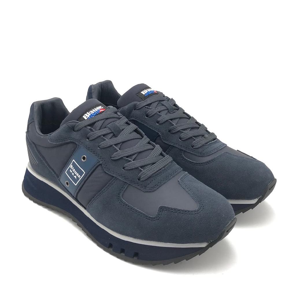 Zulian Calzature Sneakers Tokyo01 blu Vendita Economica