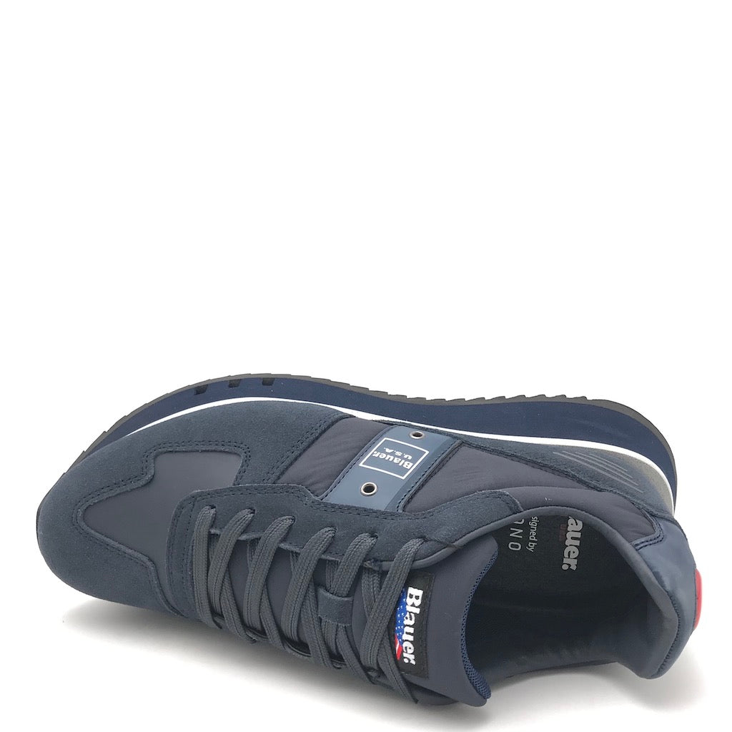 Zulian Calzature Sneakers Tokyo01 blu Vendita Economica