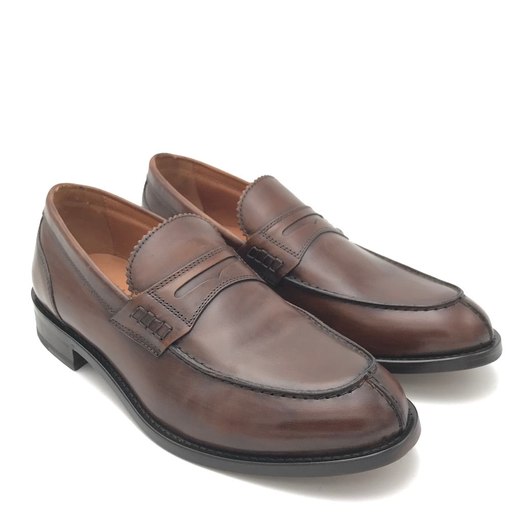 Zulian Calzature Mocassino college marrone Vendite Flash