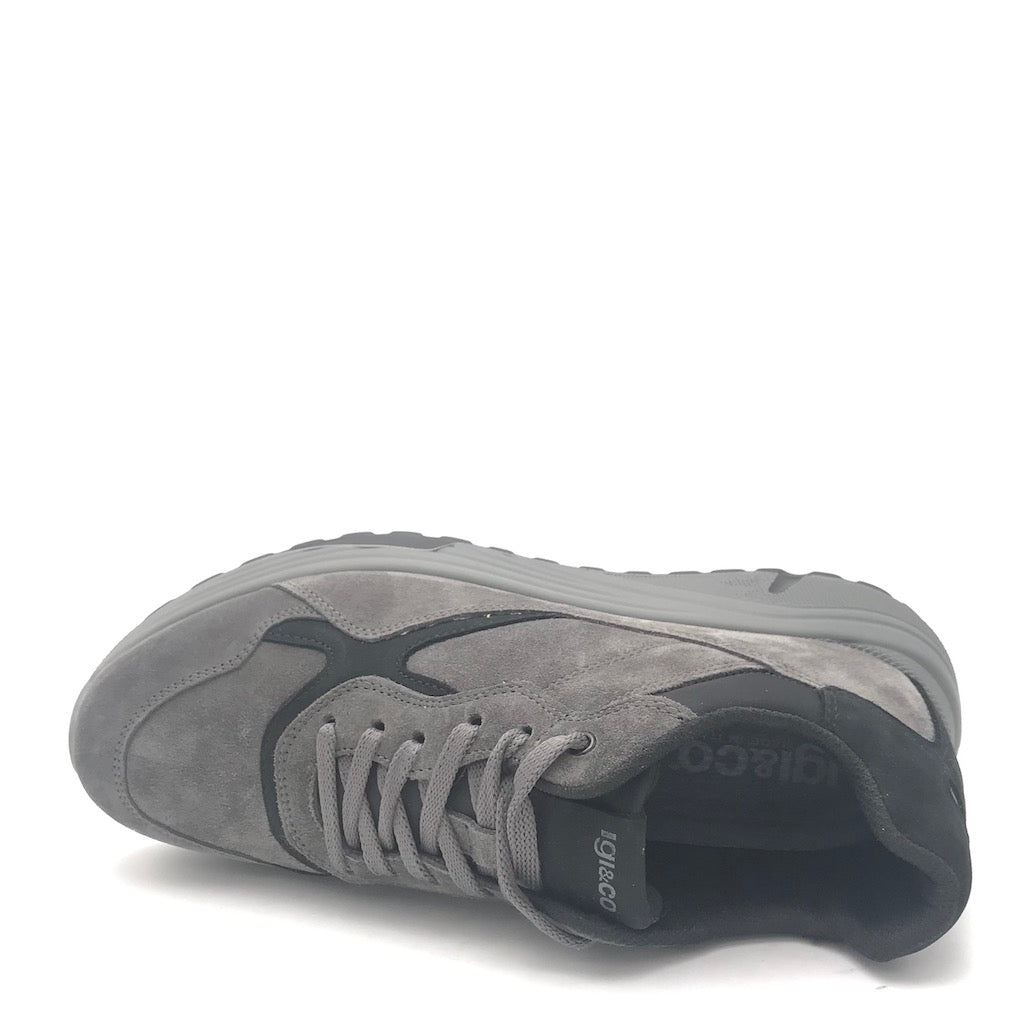 Zulian Calzature Sneakers Seth antracite Nuova