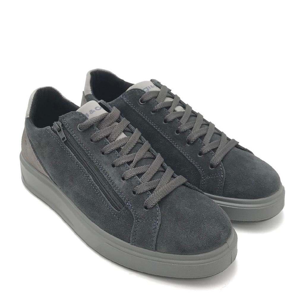 Zulian Calzature Sneakers Sten blu notte Italy