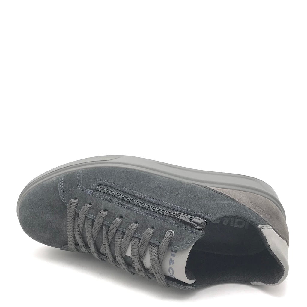 Zulian Calzature Sneakers Sten blu notte Italy