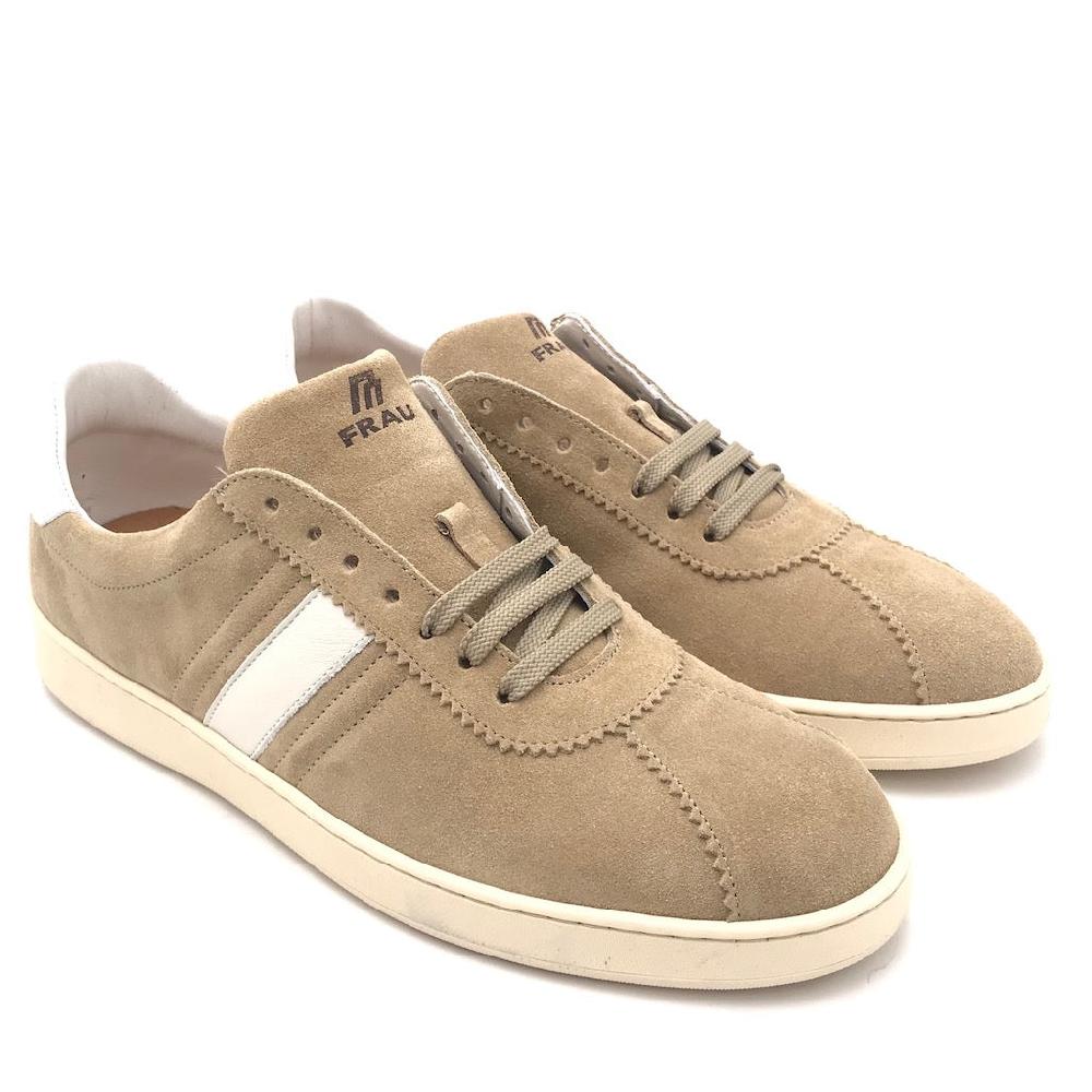 Zulian Calzature Sneakers suede avena Promozione