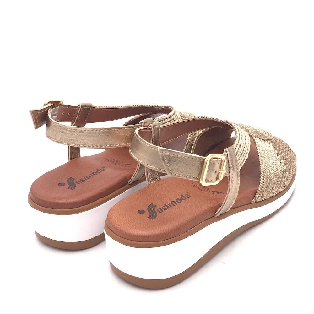 Zulian Calzature Sandalo cordalux rame Promozione Limitata