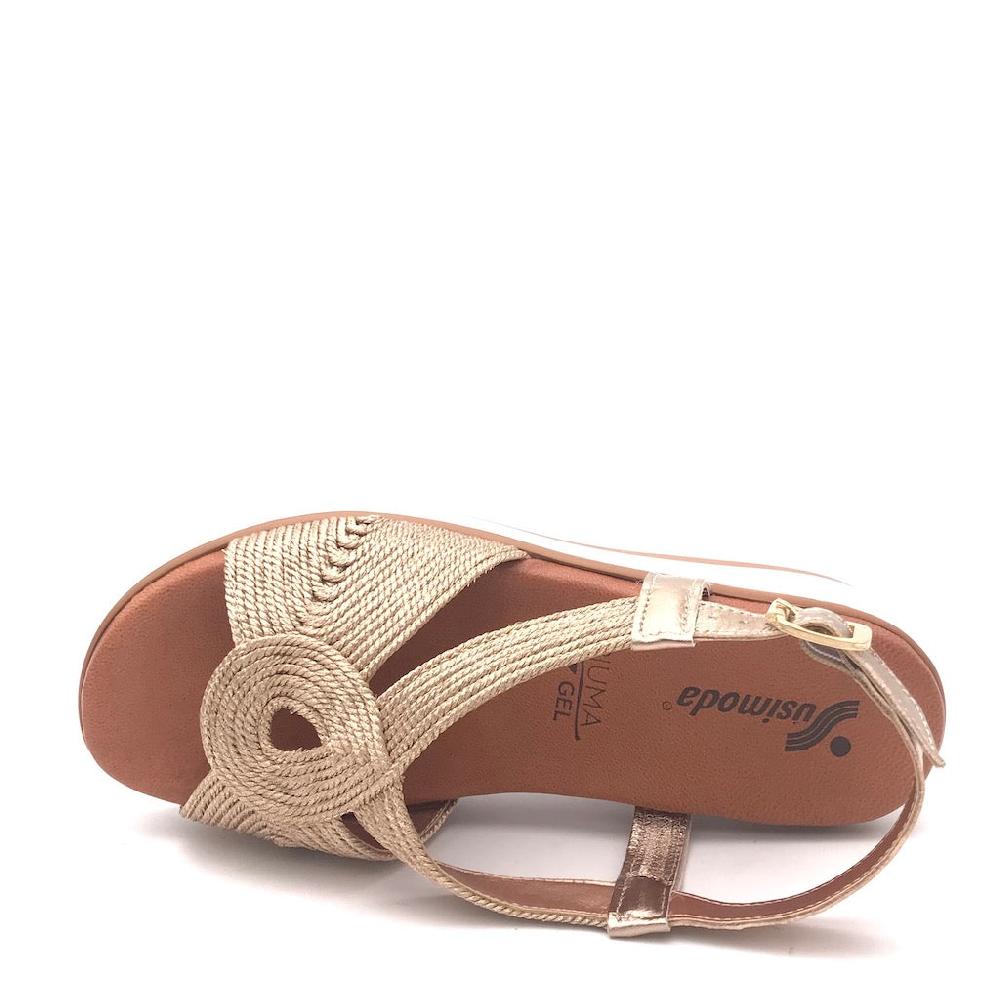 Zulian Calzature Sandalo cordalux rame Promozione Limitata