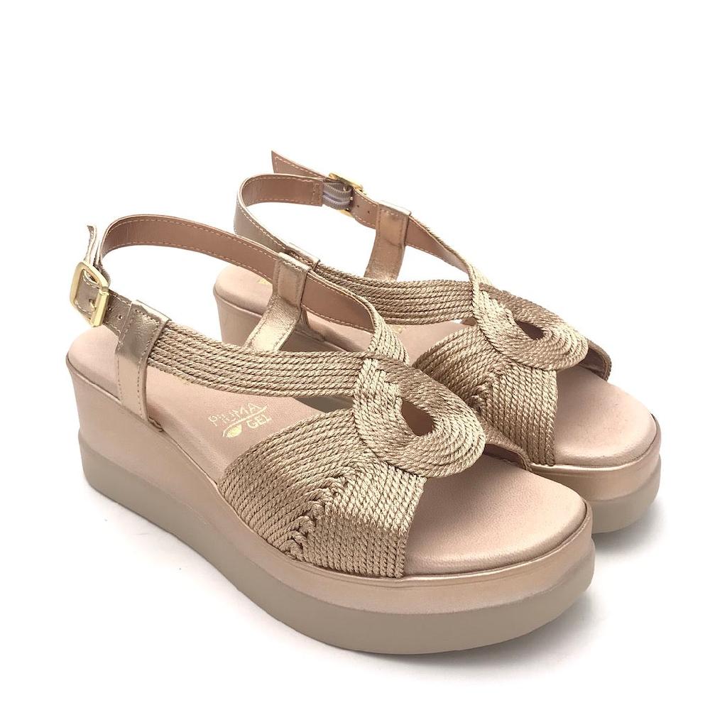 Zulian Calzature Sandalo cordalux rame Fino Al -60%