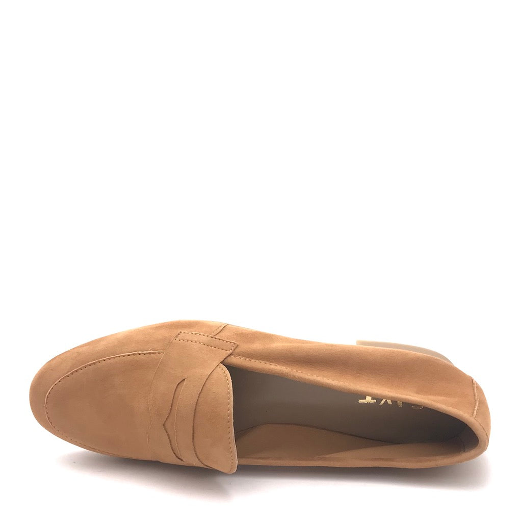 Zulian Calzature Mocassino Sixt velour tan Novità