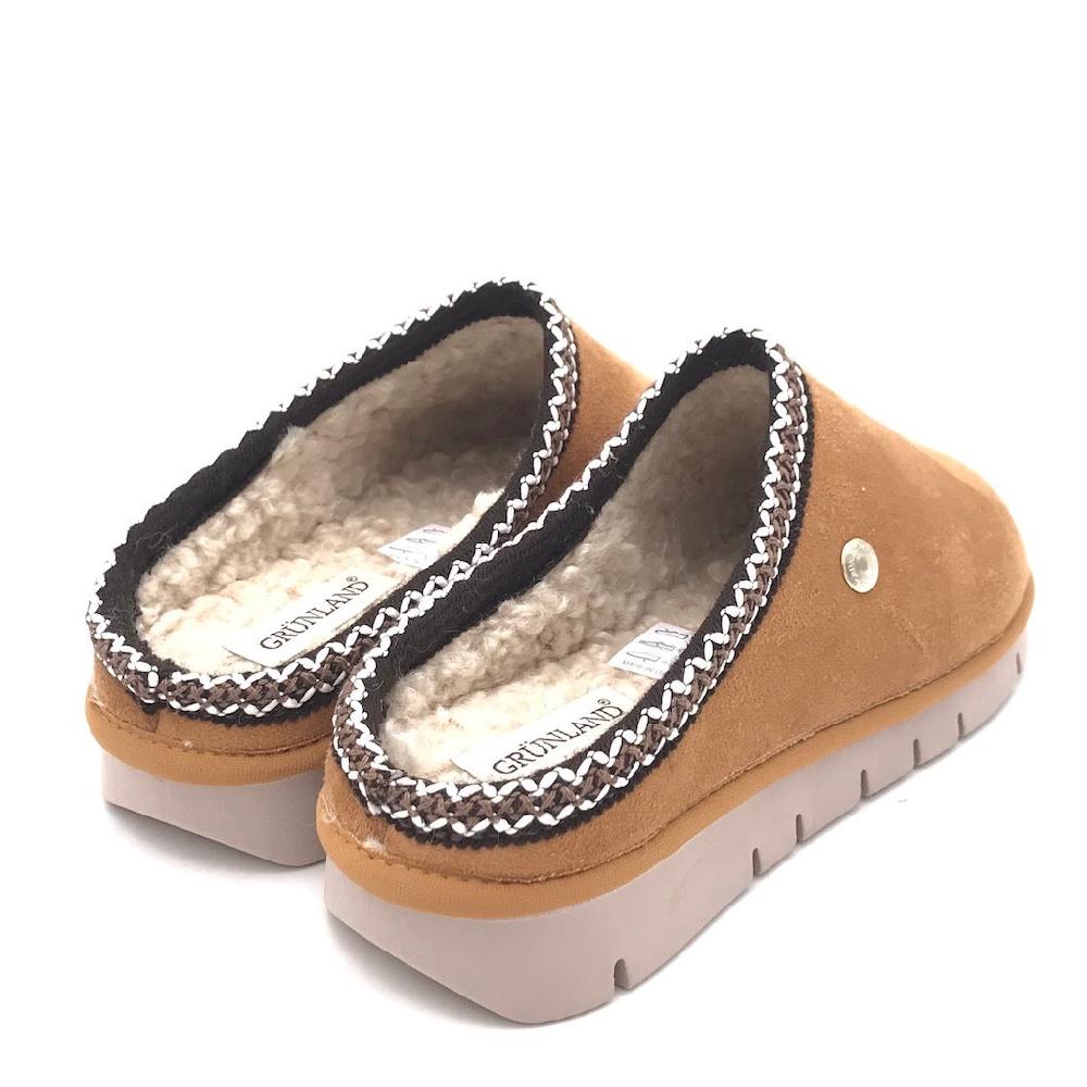 Zulian Calzature Ciabatta Loxi cuoio Presa