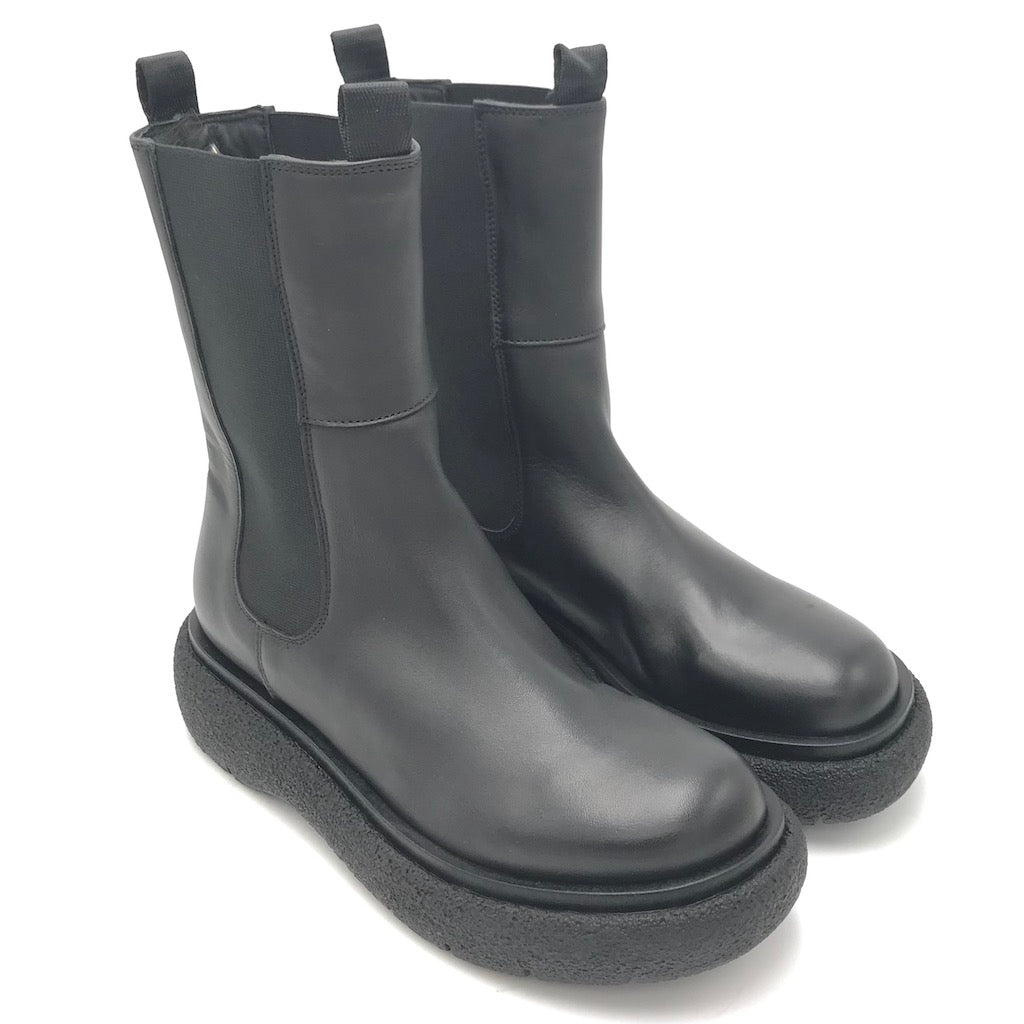 Zulian Calzature Boot Sophie beat in pelle nera Online
