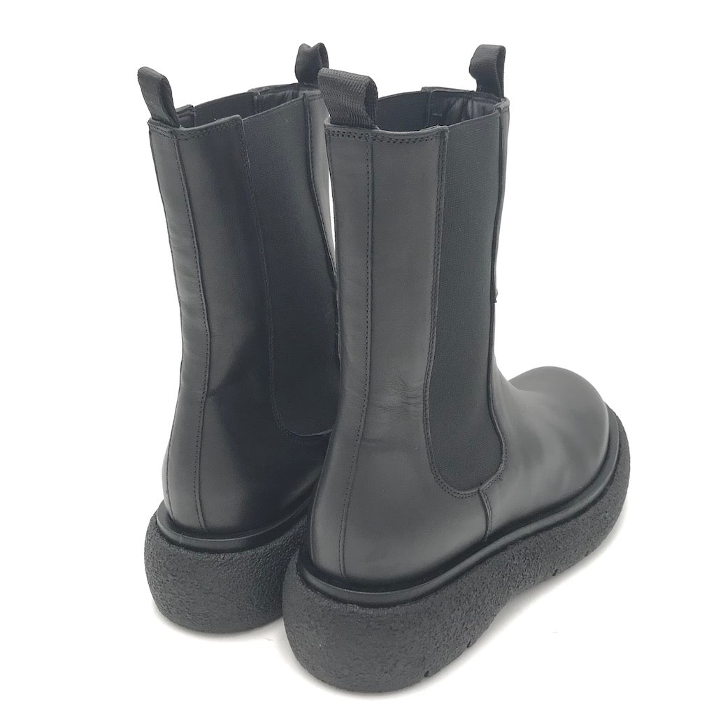 Zulian Calzature Boot Sophie beat in pelle nera Online
