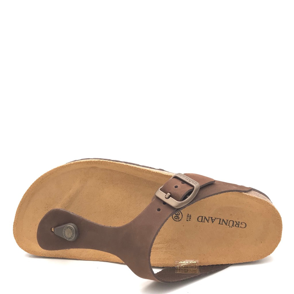 Zulian Calzature Ciabatta Sara infradito moro Outlet