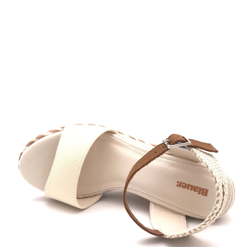 Zulian Calzature Sandalo Wells bianco In Vendita