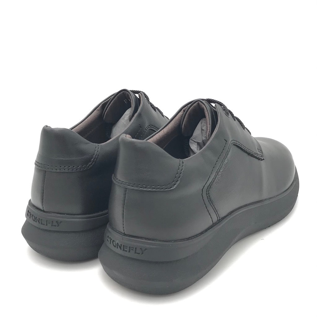 Zulian Calzature Scarpa Seven Season in nappa nera Saldi Di Fabbrica