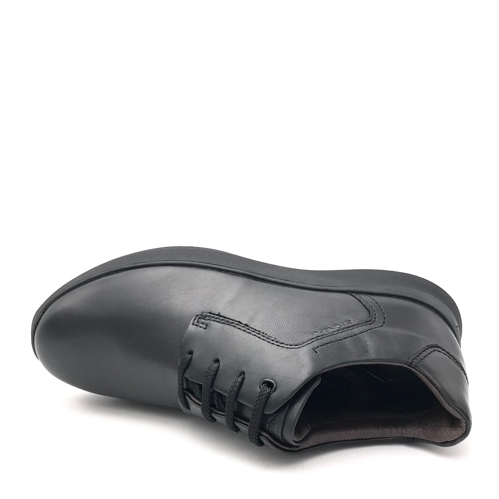 Zulian Calzature Scarpa Seven Season in nappa nera Saldi Di Fabbrica
