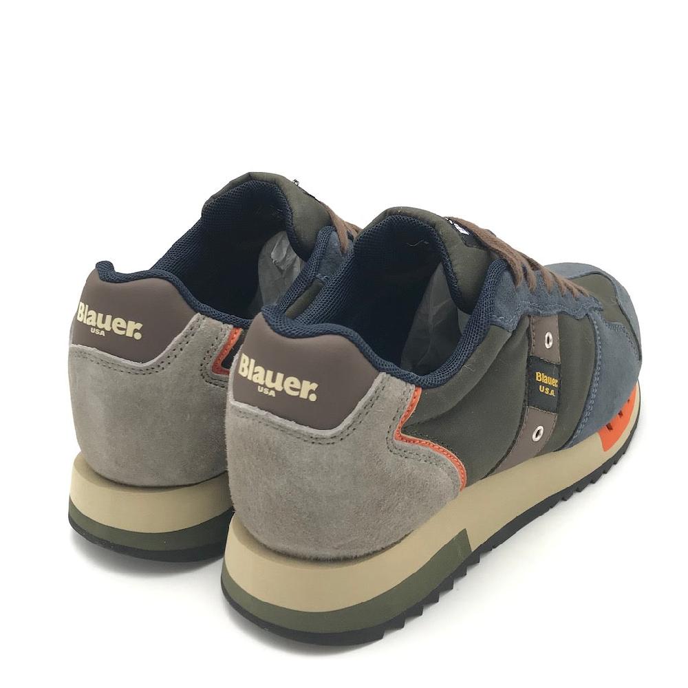 Zulian Calzature Sneakers Queens01 navy-military Nuovo