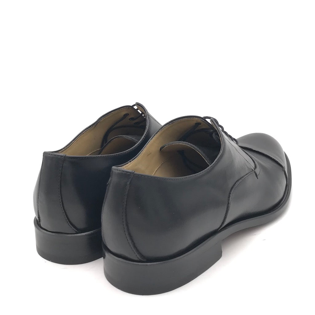 Zulian Calzature Stringata classica nera Qualità