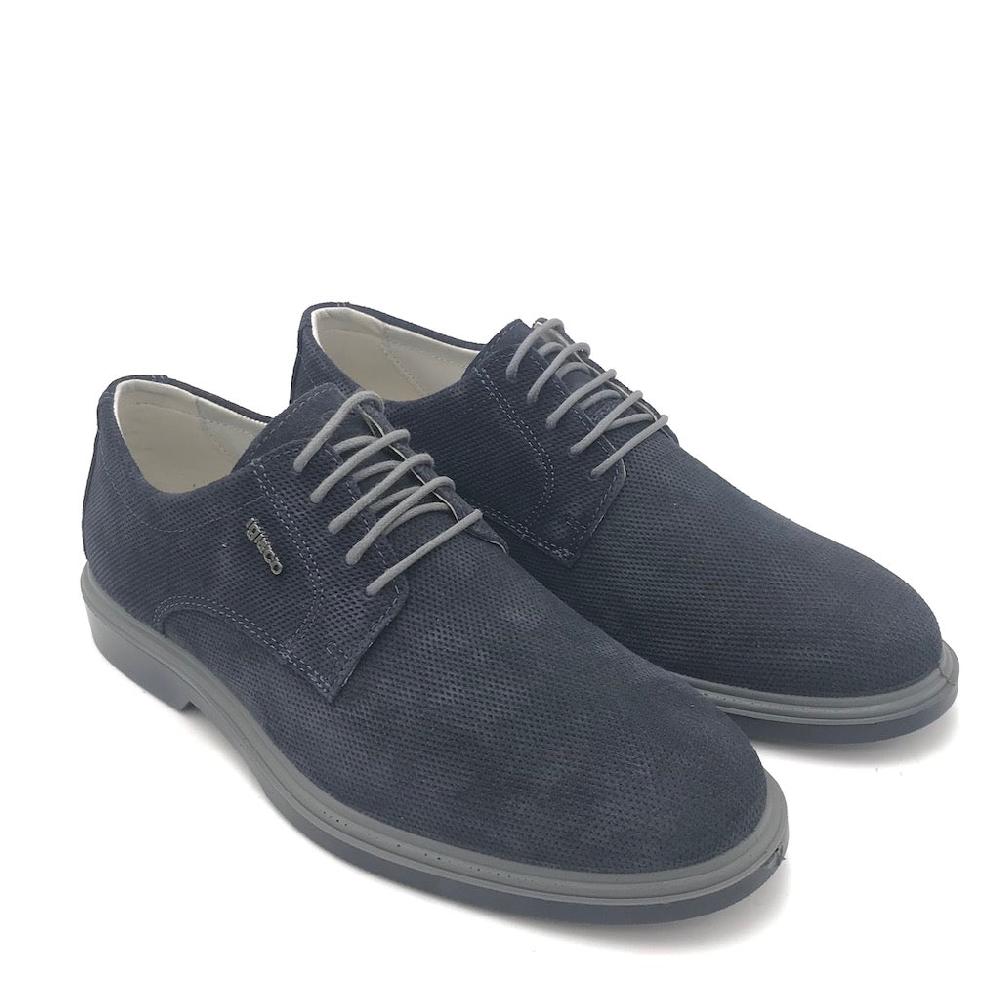 Zulian Calzature Allacciata Garret blu Spedizione Gratuita