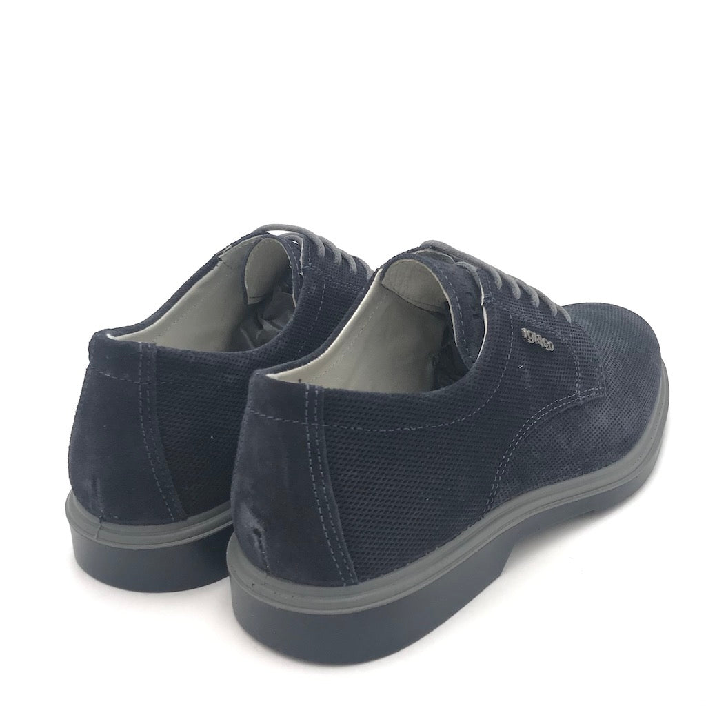Zulian Calzature Allacciata Garret blu Spedizione Gratuita