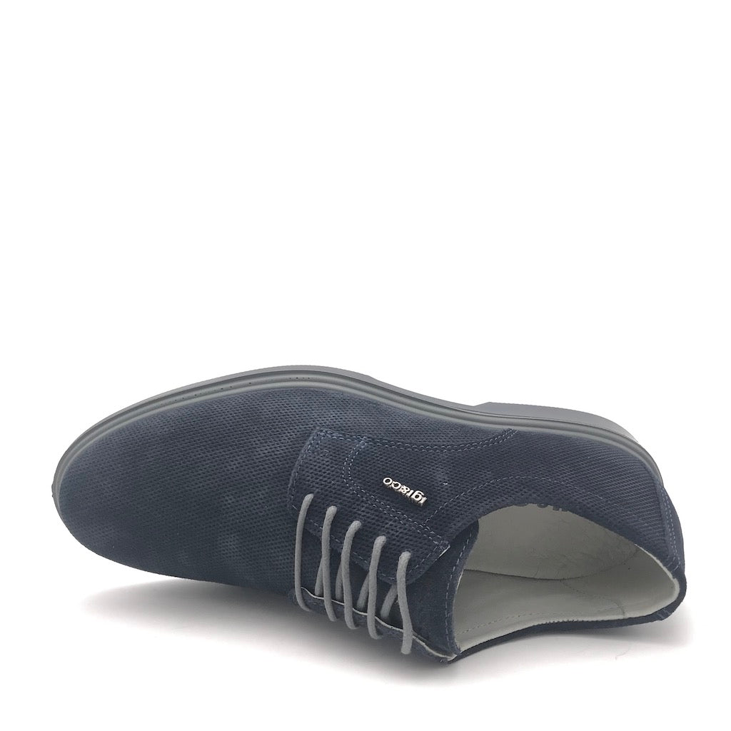 Zulian Calzature Allacciata Garret blu Spedizione Gratuita