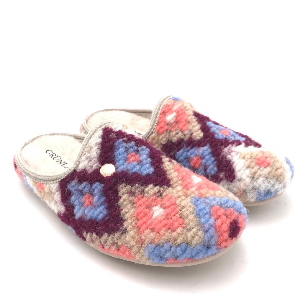 Zulian Calzature Ciabatta Faye beige-multi Promozione Limitata