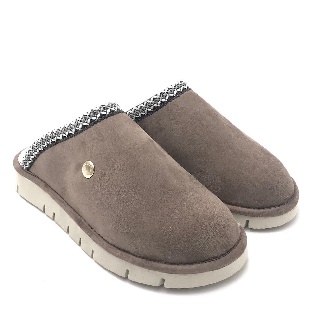 Zulian Calzature Ciabatta Loxi taupe Affare Del Giorno