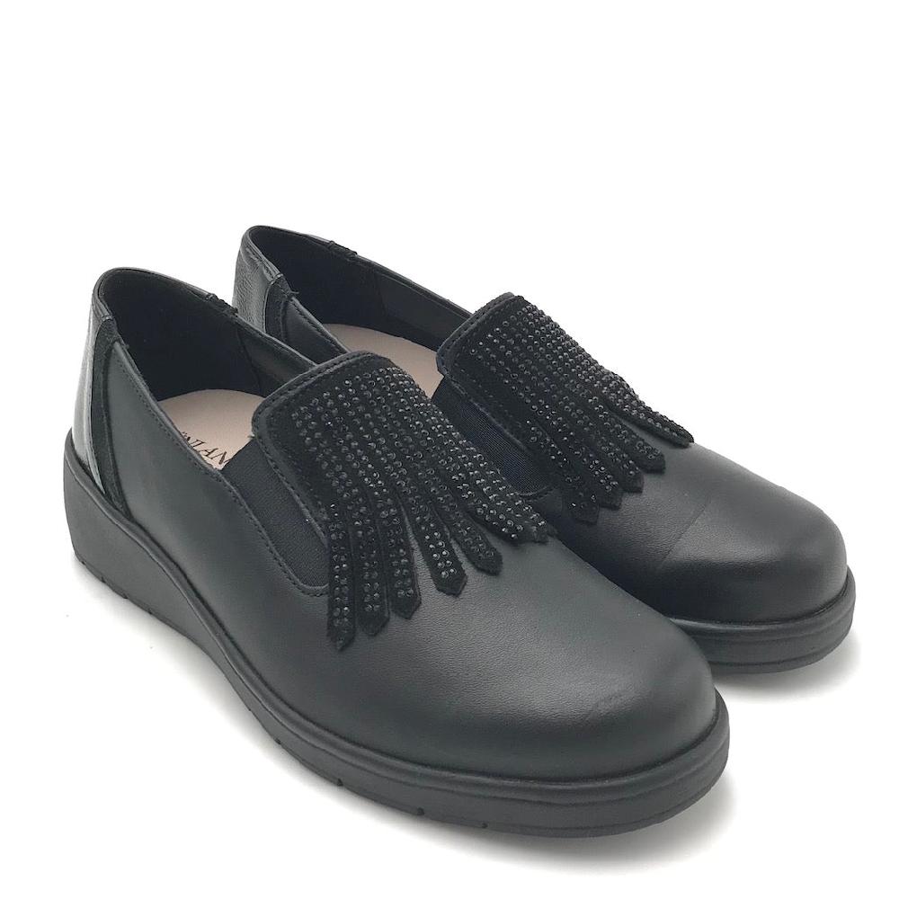 Zulian Calzature Scarpa Neta in pelle nera Online