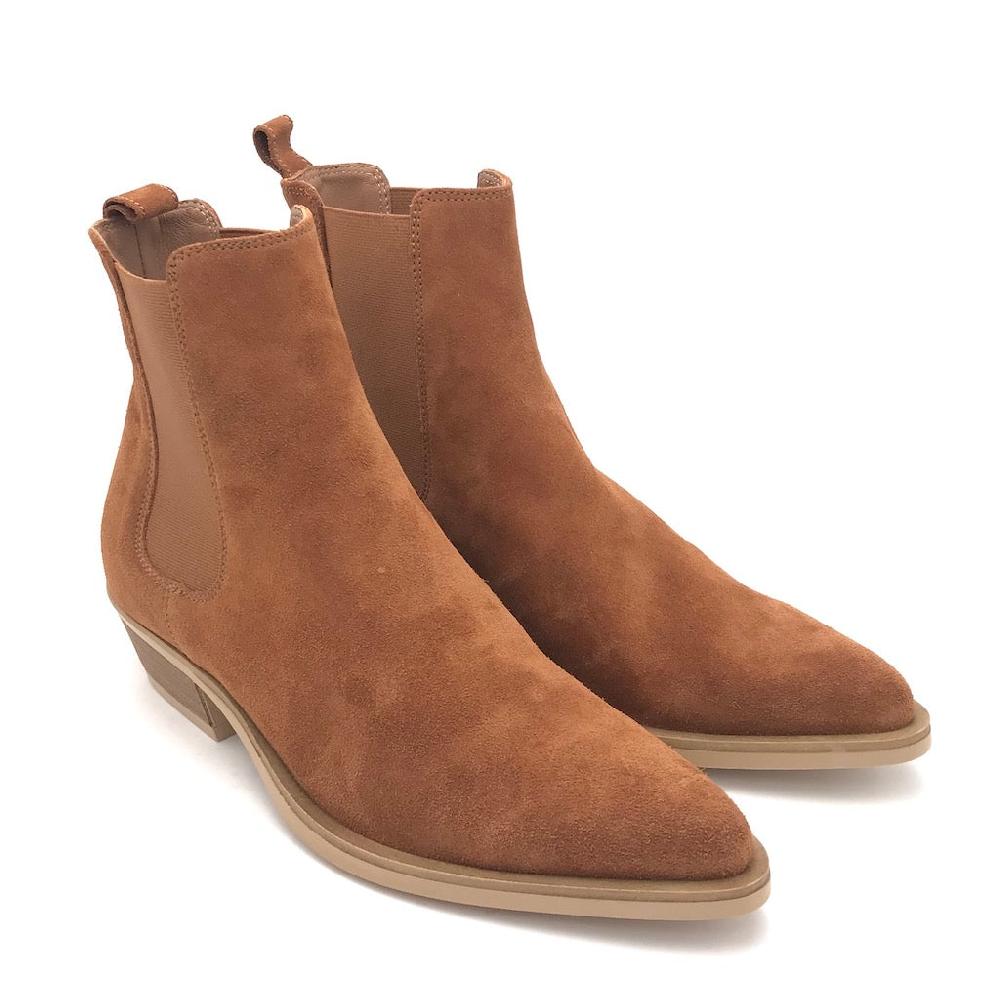 Zulian Calzature Texano in crosta brandy In Vendita
