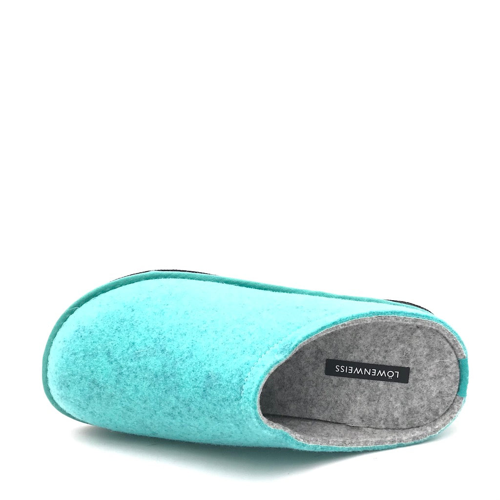 Zulian Calzature Ciabatta Easy bicolor tiffany-grigio Saldi Di Fabbrica