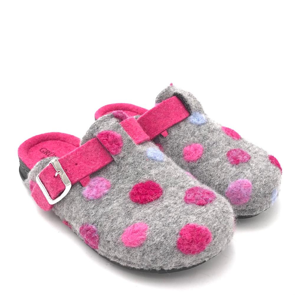 Zulian Calzature Ciabatta Pila grigio-fuxia I Più Venduti