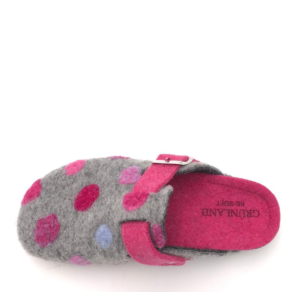 Zulian Calzature Ciabatta Pila grigio-fuxia I Più Venduti